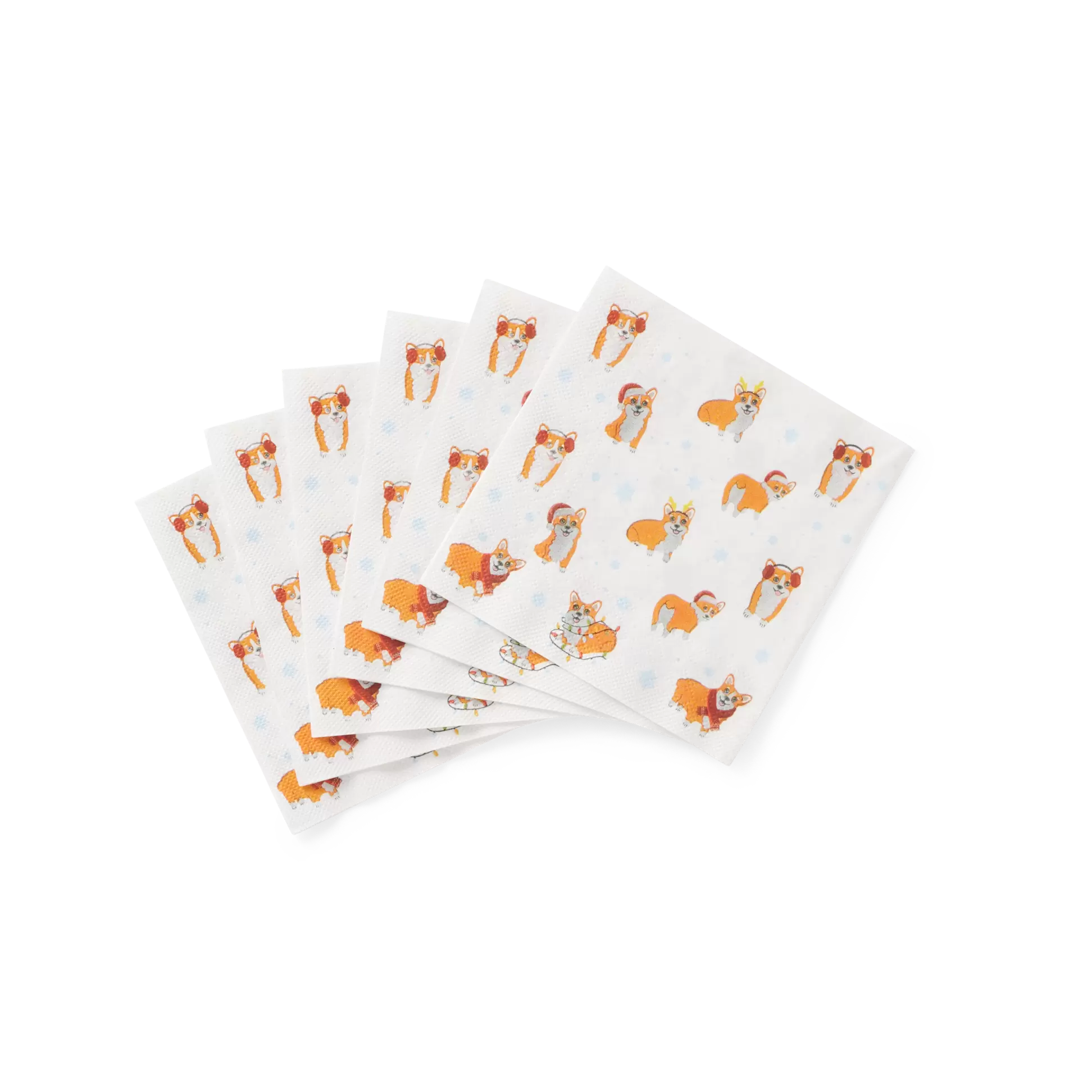 Oferta de X-MAS CORGIES 20 servilletas multicolor por 2,25€ en Casa