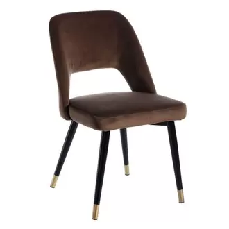 Oferta de Silla café tejido metal 56 X 49 X 83 CM 107944 por 155,03€ en Centro Hogar Sanchez