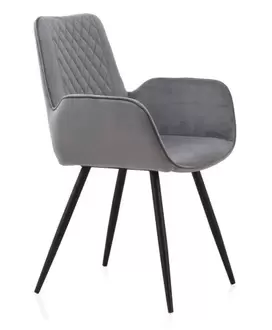 Oferta de Sillón tapizada en microfibra color gris GABAR VIVE modelo 8385 por 139€ en Centro Hogar Sanchez