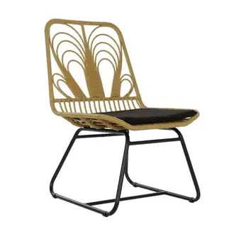 Oferta de Silla ratán sintético y metal MB 178991 por 135,85€ en Centro Hogar Sanchez