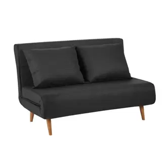 Oferta de Sofa Cama Extensible Tapizado en Tela y Patas de Metal DENZO por 245,65€ en Centro Hogar Sanchez