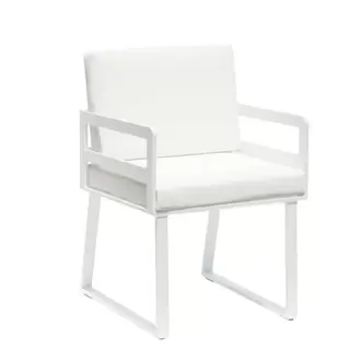 Oferta de Sillon de Jardín de Aluminio Blanco LEANDRO por 199€ en Centro Hogar Sanchez