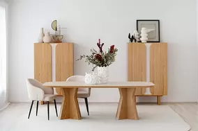 Oferta de MESA DE COMEDOR LÍNEA por 3150€ en Círculo Muebles