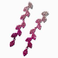 Oferta de Pink Ombre Crystal Vine 3" Drop Earrings por 5€ en Claire's