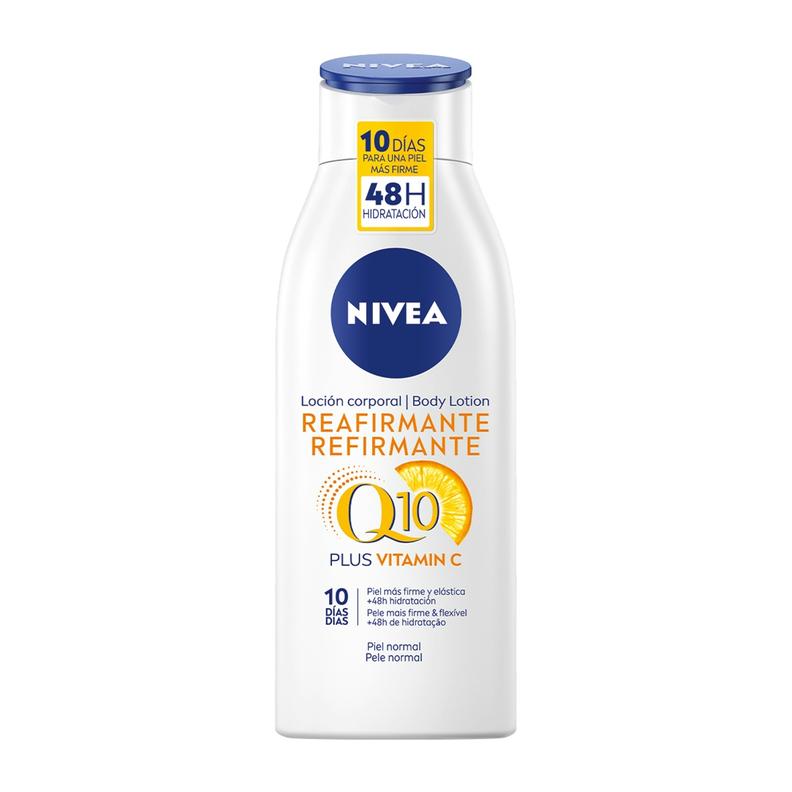 Oferta de Loción reafirmante NIVEA Q10 corporal piel normal bote 400 ml por 5,95€ en Clarel