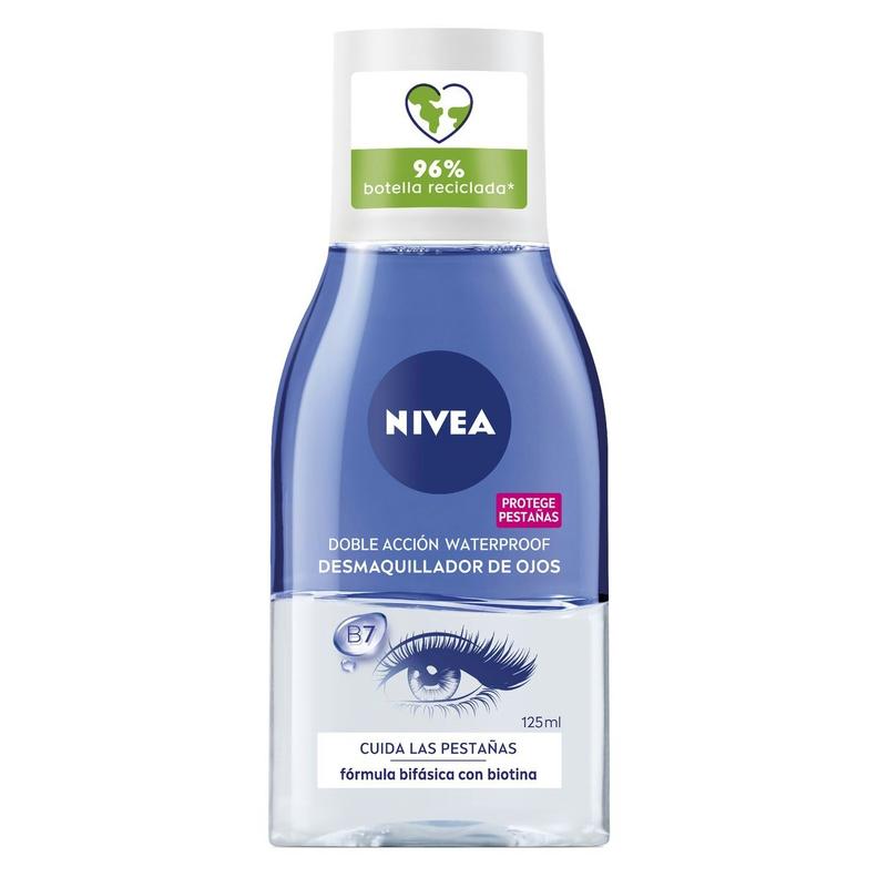 Oferta de Desmaquillador ojos NIVEA doble acción botella 125 ml por 5,85€ en Clarel
