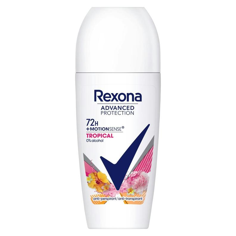Oferta de Desodorante Roll-On Tropical Advanced Protection Rexona 50 Ml por 2,39€ en Clarel