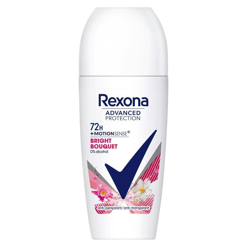 Oferta de Desodorante Roll-On Bright Bouquet Advanced Protection Rexona 50 Ml por 2,39€ en Clarel