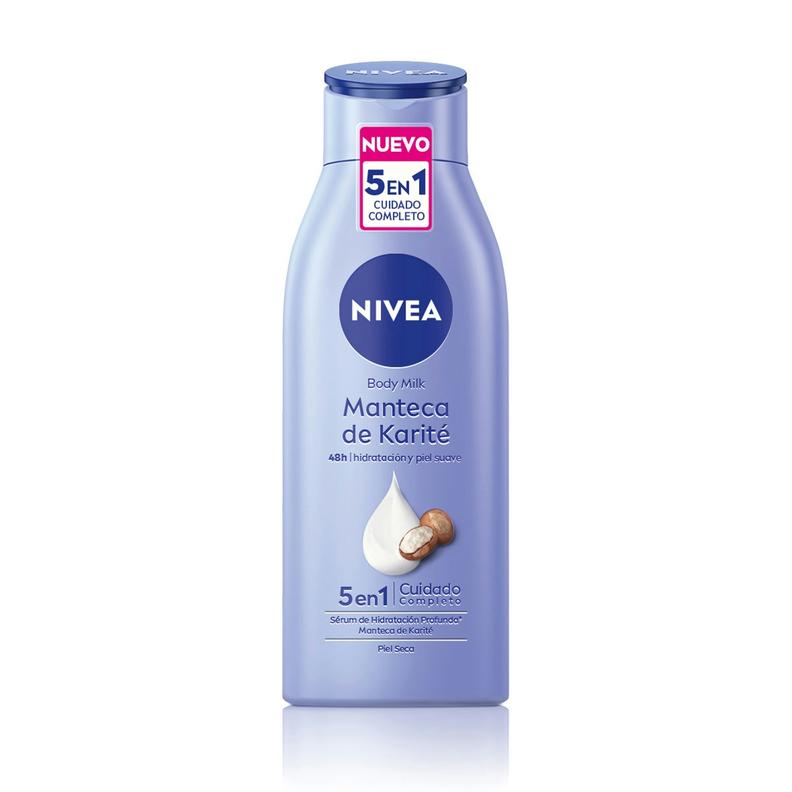 Oferta de Crema corporal NIVEA smooth milk triple acción hidratante 400 ml por 5,25€ en Clarel
