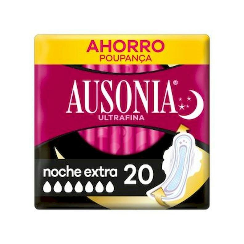 Oferta de Ausonia Alas Noche Extra 20 uds por 4,69€ en Clarel