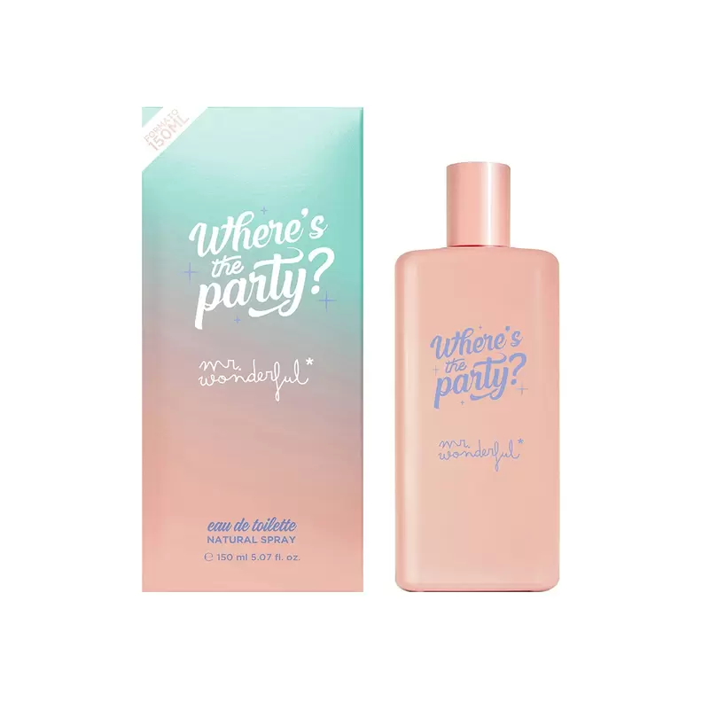 Oferta de Edt MR WONDERFUL Where'S The Party Woman Edt 150Ml por 12,59€ en Clarel