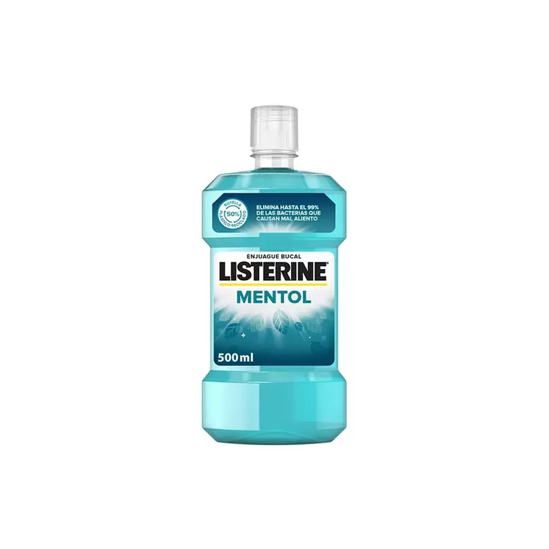 Oferta de Enjuague Bucal Menta Fresca Listerine 500 Ml por 3,74€ en Clarel