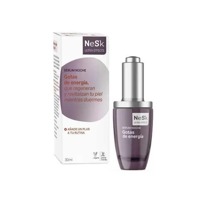 Oferta de Sérum facial tratamiento noche NeSk Ultra Effects 30 ml por 15,99€ en Clarel