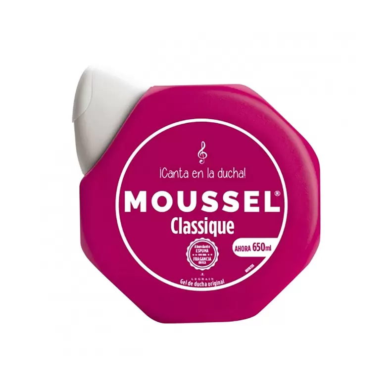 Oferta de Gel de Ducha Moussel Classic 650 ml por 3,69€ en Clarel