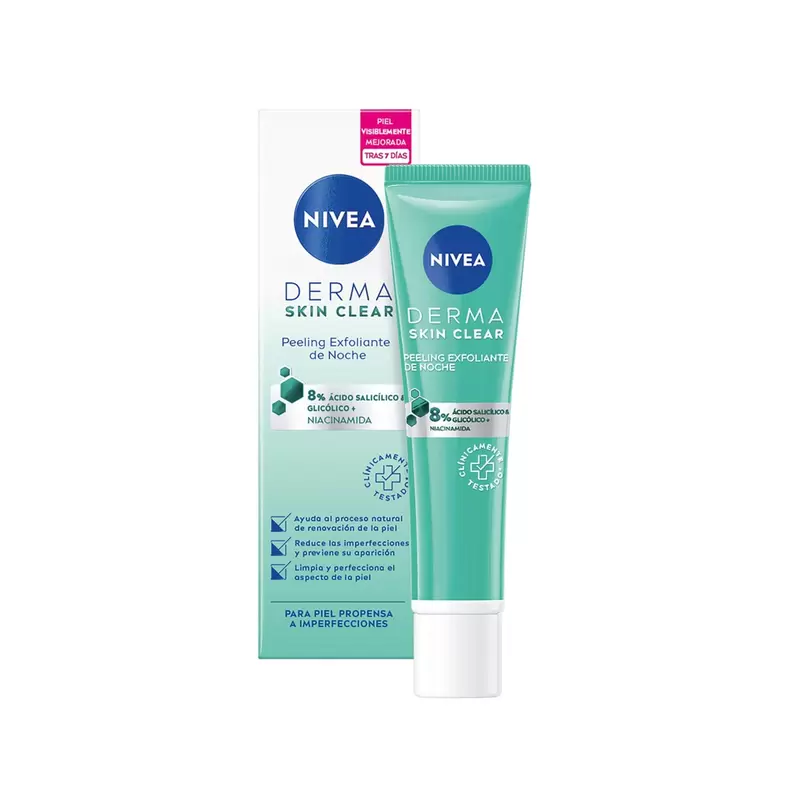 Oferta de Exfoliante De Noche Derma Skin Clear Peeling por 6,99€ en Clarel