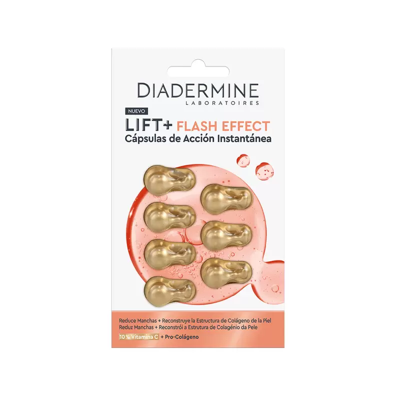 Oferta de Cápsulas antiedad DIADERMINE efecto inmediato envase 7 uds por 6,89€ en Clarel