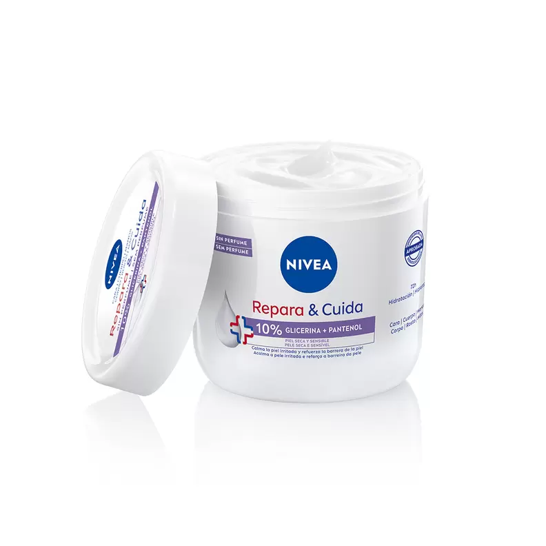 Oferta de Crema Corporal Repara Y Cuida Glicerina Y Panthenol Nivea 400Ml por 7,99€ en Clarel