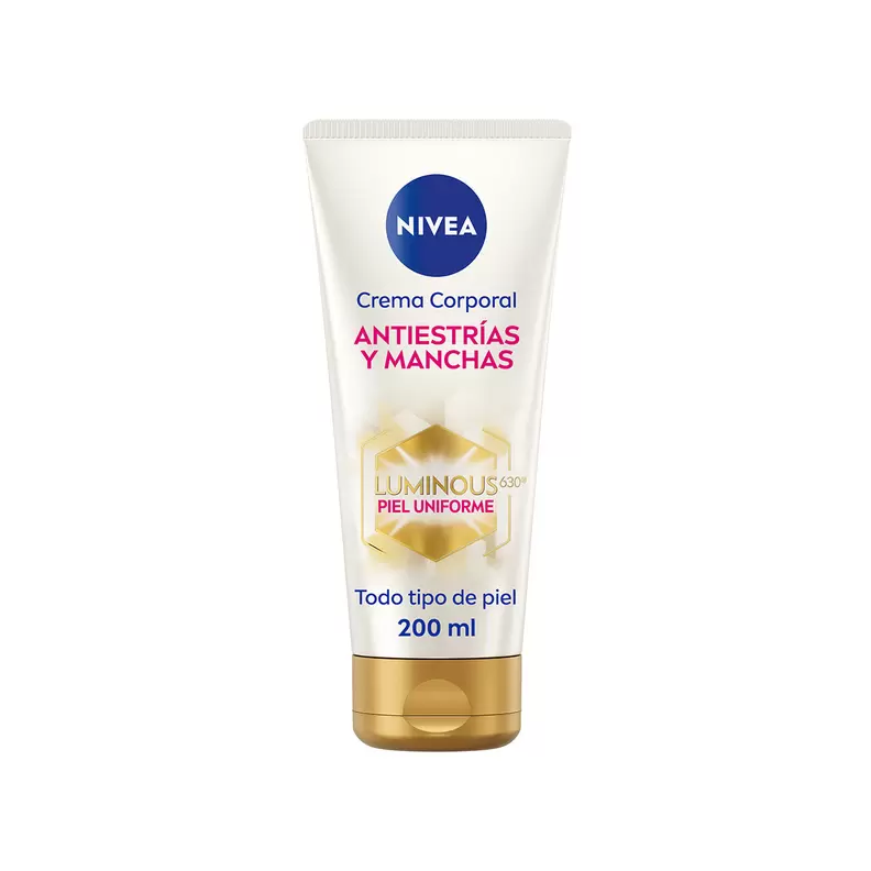 Oferta de Crema Corporal Antiestrías Y Manchas Luminous Nivea 200Ml por 10,49€ en Clarel