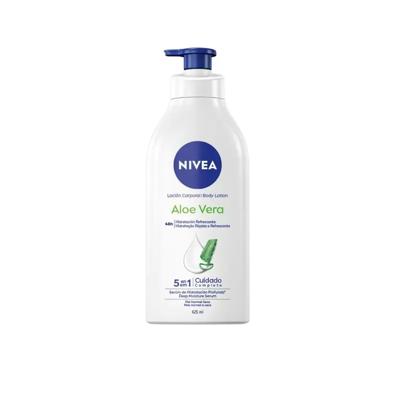 Oferta de Body Milk Aloe Vera Nivea 625Ml por 6,99€ en Clarel