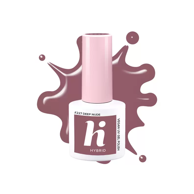 Oferta de Hi Hybrid 227 Uv Gel Polish Deep Nude 5 Ml por 5,31€ en Clarel