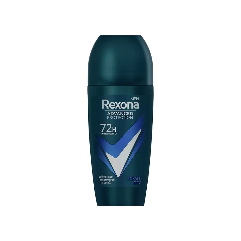 Oferta de Desodorante Roll-On Men Cobalt Dry Advanced Protection Rexona 50 Ml por 2,39€ en Clarel