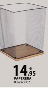 Oferta de Papelera por 14,95€ en Fes Més