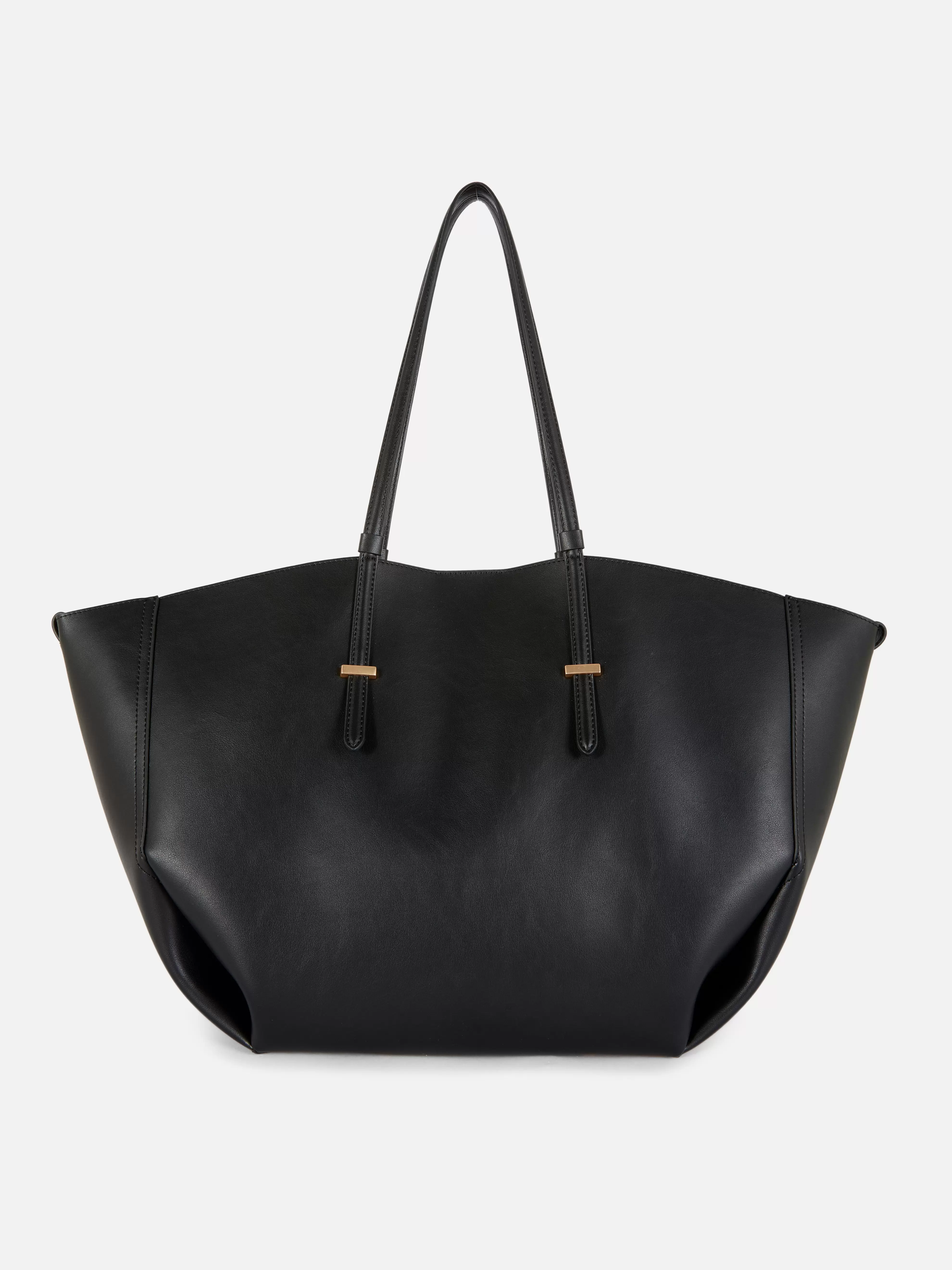 Oferta de Bolso shopper grande de piel sintética de The Edit por 25€ en Primark