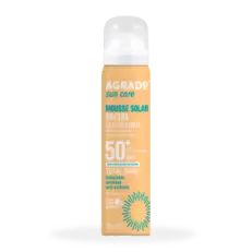 Oferta de Mousse Facial Solar SPF50+ por 3,55€ en Primor