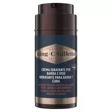 Oferta de Gillette King C. Crema Hidratante para Cara y Barba por 7,95€ en Primor