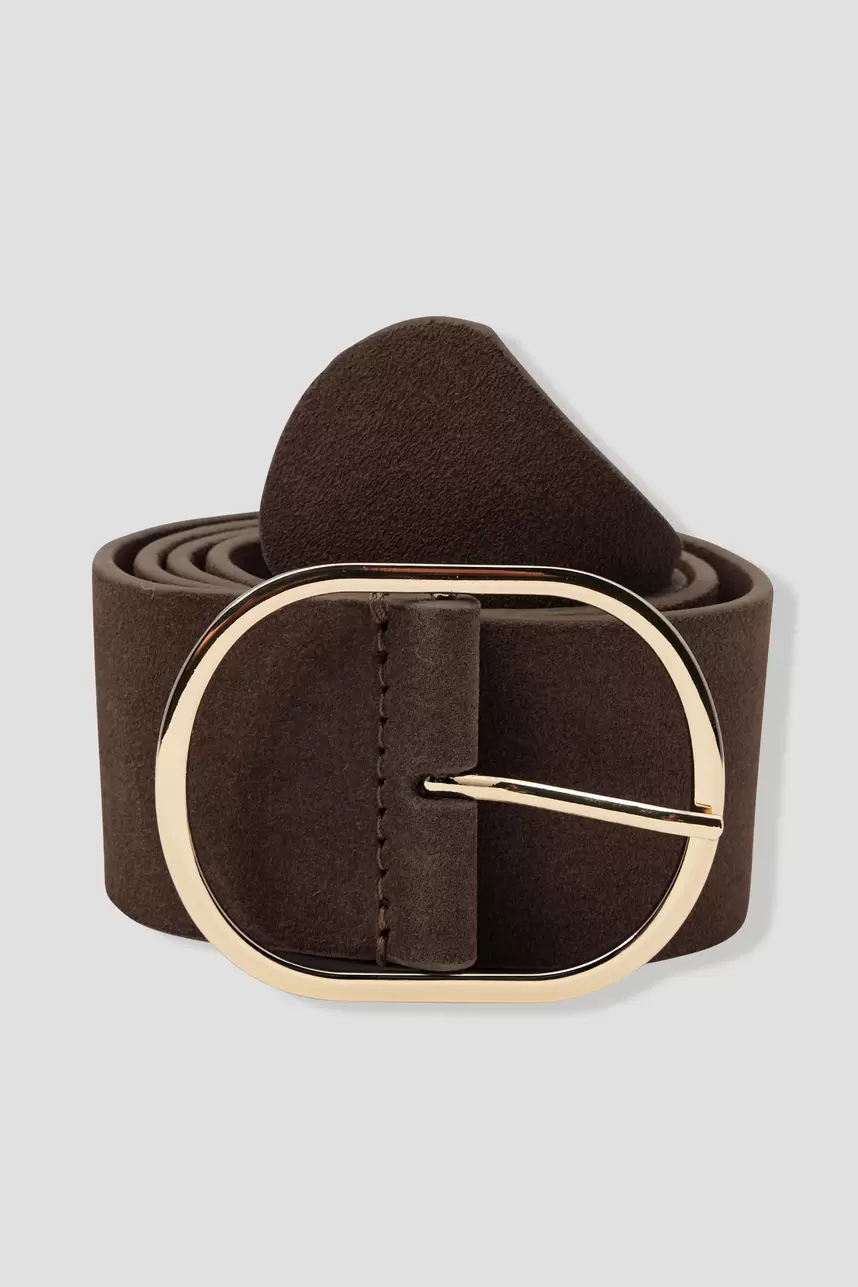 Oferta de Ceinture en cuir suédé Femme por 29,99€ en Promod