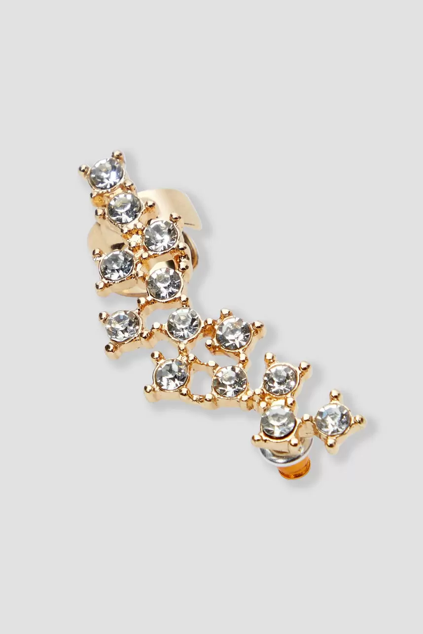 Oferta de Ear cuff strassée Femme por 8,99€ en Promod