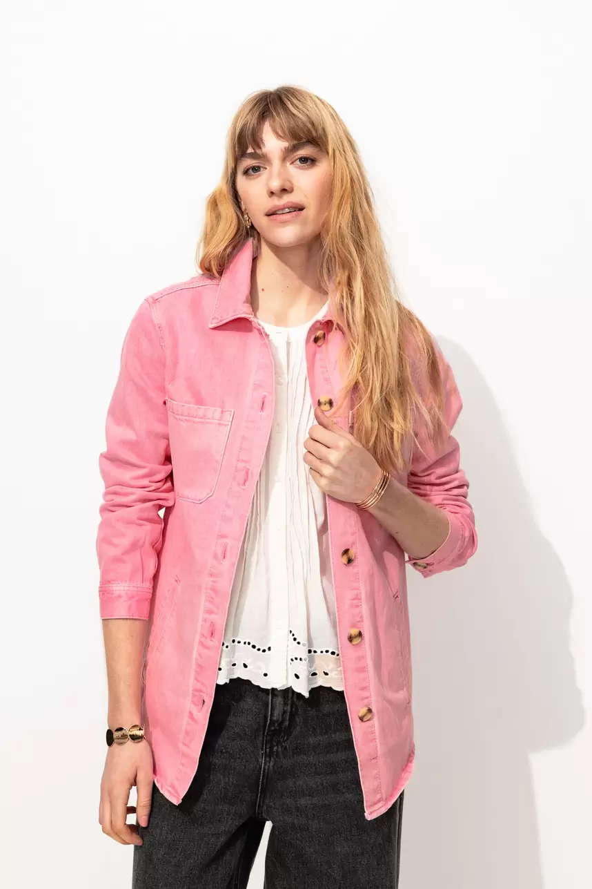 Oferta de ALMA veste surchemise en jean por 45,99€ en Promod