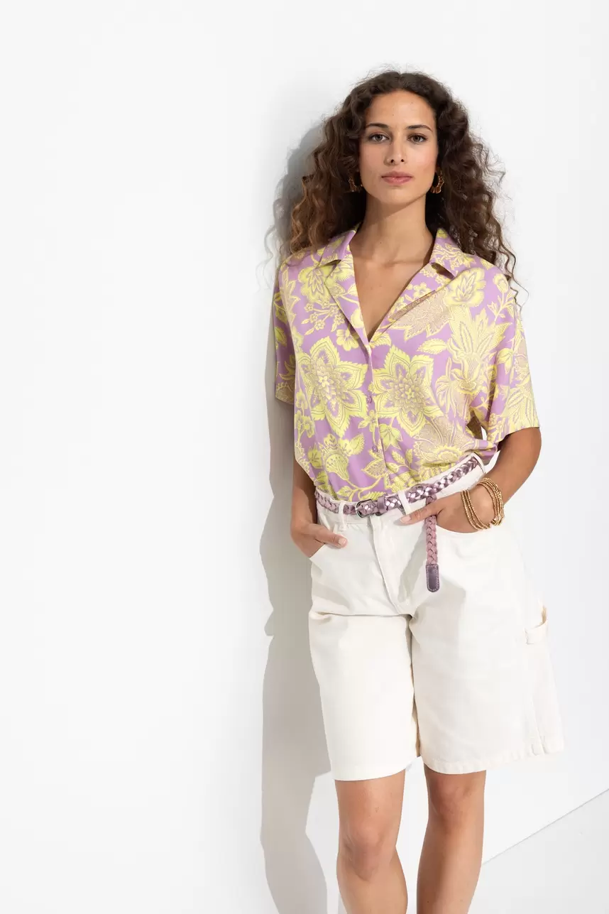 Oferta de Chemise imprimée Femme por 25,99€ en Promod
