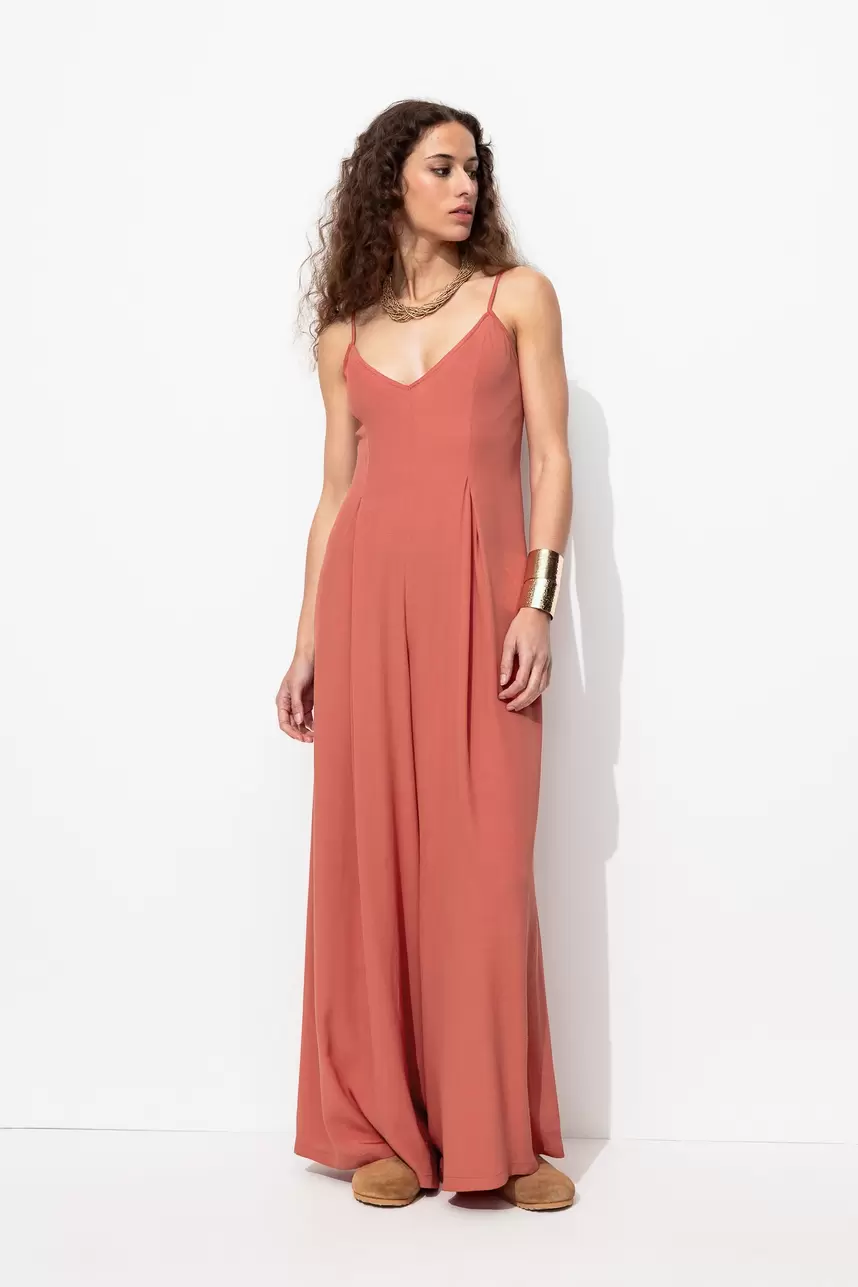 Oferta de Combi-pantalon à bretelles por 49,99€ en Promod