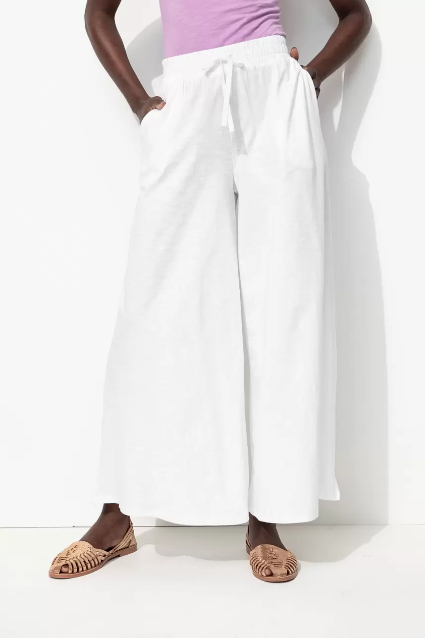 Oferta de Pantalon large en jersey Femme por 35,99€ en Promod