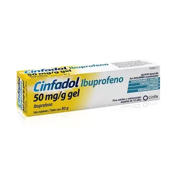 Oferta de Cinfadol Ibuprofeno 5% Gel 50g por 9,3€ en Promofarma