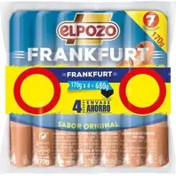 Oferta de 4 SOBRES SALCHICHAS FRANKFURT 4 X 170GR 4 SOBRES SALCHICHAS FRANKFURT 4 X 170GR por 2,4€ en Pròxim Supermercados