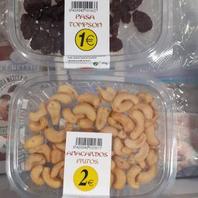 Oferta de ANACARDOS FRITOS ANACARDOS FRITOS por 2€ en Pròxim Supermercados