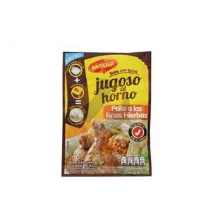 Oferta de JUGOSO HORNO MAGGI HIERBAS 34GR JUGOSO HORNO MAGGI HIERBAS 34GR por 1,35€ en Pròxim Supermercados