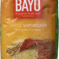 Oferta de ARROZ VAPORIZADO PAQUETE BAYO 1KG ARROZ VAPORIZADO PAQUETE BAYO 1KG por 1,65€ en Pròxim Supermercados