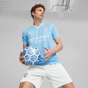 Oferta de Camiseta deportiva Manchester City F.C. réplica local para hombre por 67€ en Puma