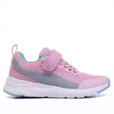 Oferta de Zapatillas deporte quets! rosas con detalles celestes por 19,98€ en Querol