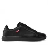 Oferta de Zapatillas levi's piper negras por 49,99€ en Querol