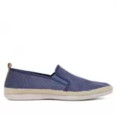 Oferta de Alpargatas lobo para hombre azules marino perforadas por 39,95€ en Querol
