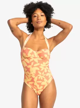 Oferta de UNI Love Blows ‑ Bañador entero con cuello deportivo para Mujer por 59,99€ en Quiksilver