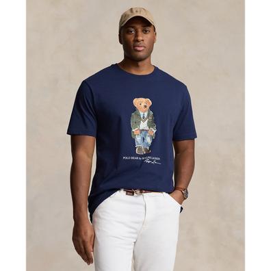 Oferta de Camiseta de punto jersey con Polo Bear por 119€ en Ralph Lauren