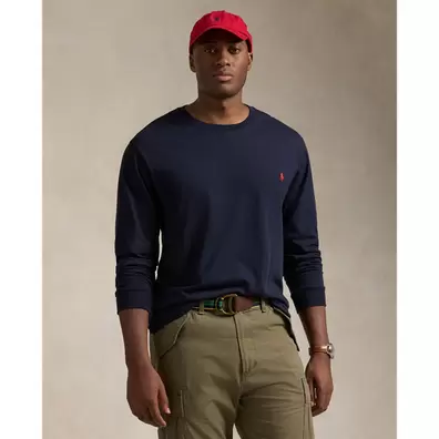 Oferta de Camiseta Classic Fit de manga larga por 89€ en Ralph Lauren