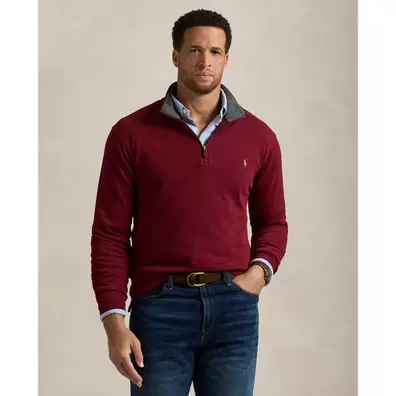 Oferta de Jersey Estate-Rib de cremallera corta por 179€ en Ralph Lauren