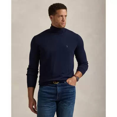 Oferta de Jersey de cuello vuelto de lana lavable por 219€ en Ralph Lauren