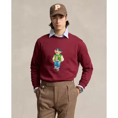 Oferta de Sudadera de felpa con Polo Bear por 199€ en Ralph Lauren